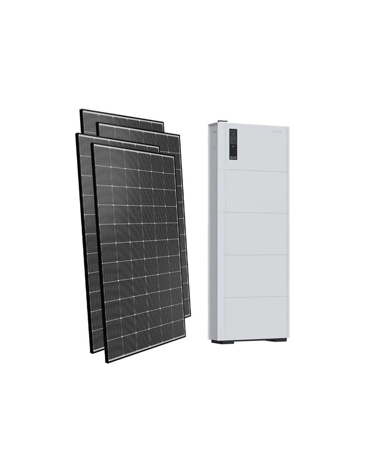 Einphasiges Photovoltaik-Kit 6060W inverter SMART EU 6kW Lithium 15.36kWh Weco