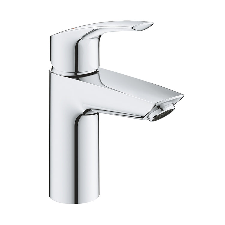 Grohe Einhandmischer H. 17 cm für Waschbecken, ohne Ablauf, Chrom-Finish EUROSMART 32467003