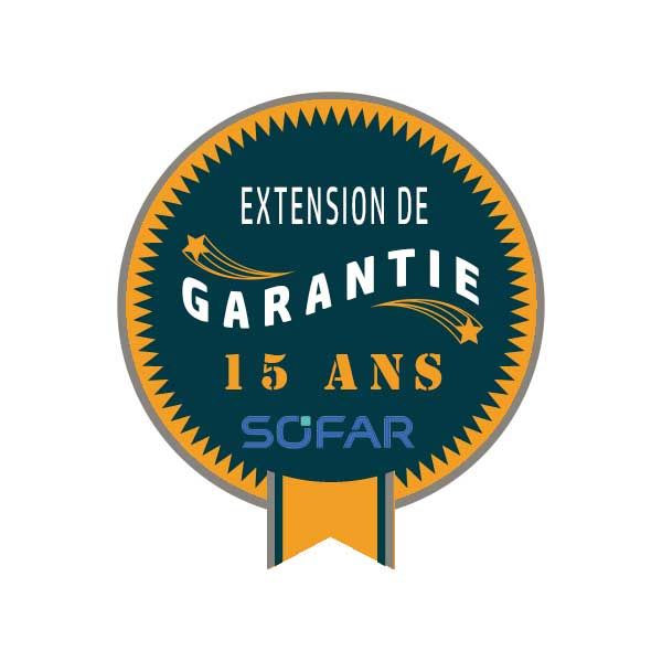 SOFAR SOLAR - Extension de garantie fabricant à 20 ans pour Sofar HYD 5KTL-3PH