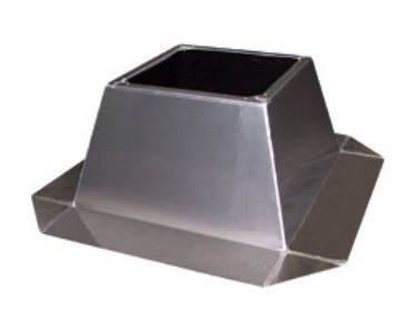 Systemair FDS 310/311 – Dachaufsatz für Dachventilatoren, verzinkter Stahl