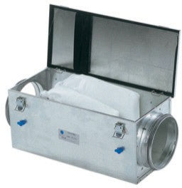 Systemair FFR/S 160 – Filterkassette für Rundkanäle, Rohr 160 mm