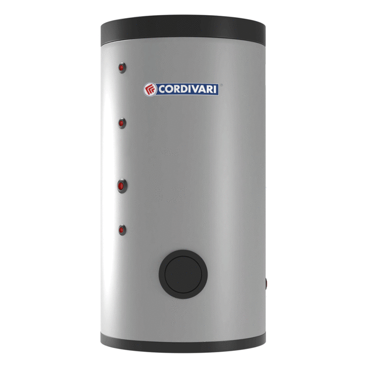 Bollitore ACS Cordivari BOLLY 2 XL WB Kessel mit 2 festen Wärmetauschern 300 Liter
