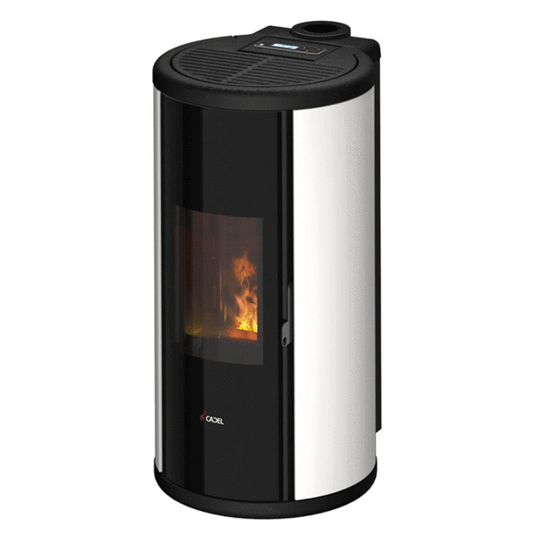 Cadel Sound 5 UP 5,5 kW Luftpelletofen WiFi Weiß