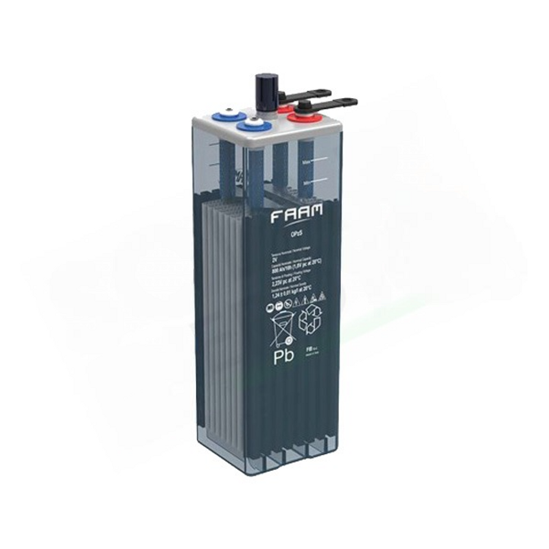 FAAM 7STA70 – 2V 490AH SOLARBATTERIE FÜR HYBRID- UND ISOLIERTE PHOTOVOLTAIKSYSTEME
