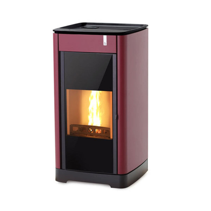 Girolami Furni 18 bordeaux Mehrstoffkocher 17 kW Hydro + ACS-Kit