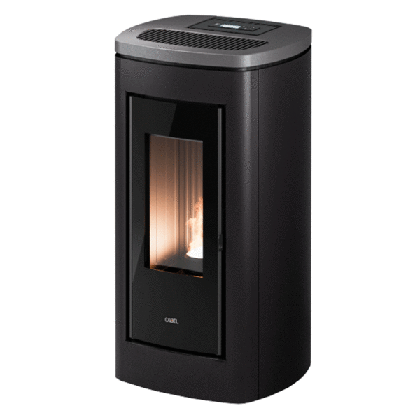 Cadel Eclipse Plus 11 10,5 kW Kanalluft-Pelletofen WiFi Anthrazit