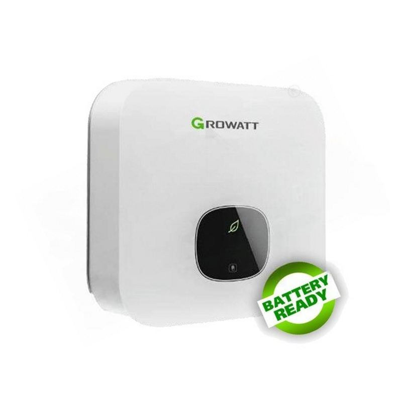 GROWATT MIN 5000TL-XH BATTERIEBEREIT – EINPHASIGER HYBRID-WECHSELRICHTER 2 MPPT 5000 W