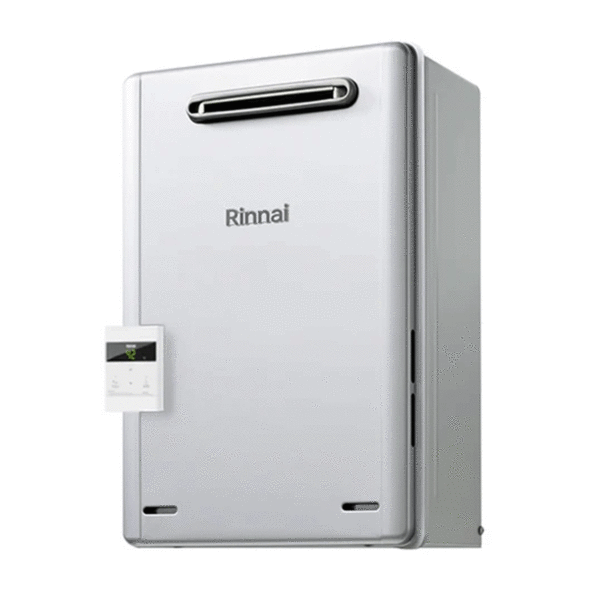 Warmwasserbereiter Rinnai Infinity Enjin Gas-Brennwert-Warmwasserbereiter für den Außenbereich, 20 l/min, LPG