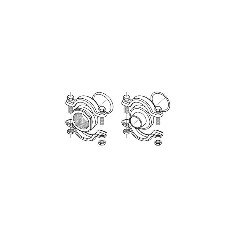 Grundfos CLAMP-Kupplung CRN8 NW43,1 EPDM - Zubehör für vert. Kreiselpumpen
