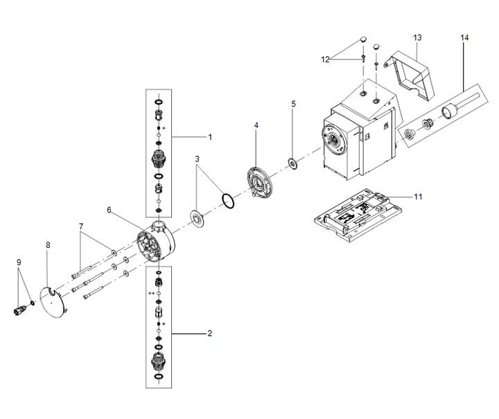 GRUNDFOS Digitale Dosierpumpe DDC 6-10 Art. 97721344