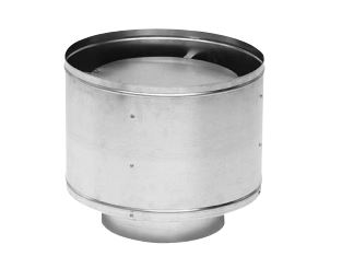 Lindab H 100 – Dachhaube, Ø 100 mm