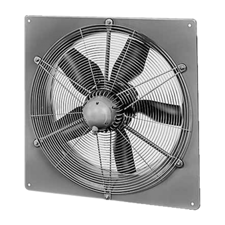 Helios HQW 710/6 – Axial-Wandventilator, 14.200 m³/h, 600 W
