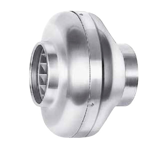 Helios RR 125 C – Radial-Rohrventilator, Ø 125 mm, 439/310 m³/h