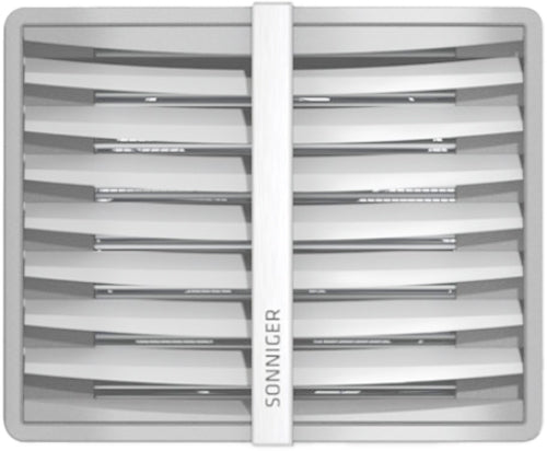Sonniger Heater Condens CR2 – Warmwasser-Luftheizer, zweireihig, 3.350 m³/h