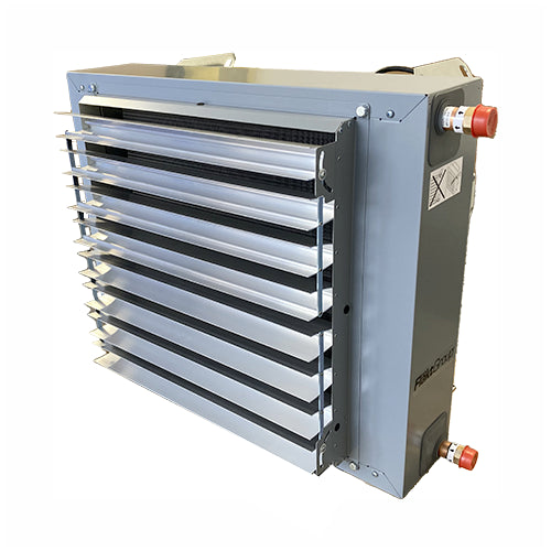 FlaktGroup MultiMaxx HN12.UWARAP.BKD – Warmwasser-Heizgebläse, Heizleistung 21 kW