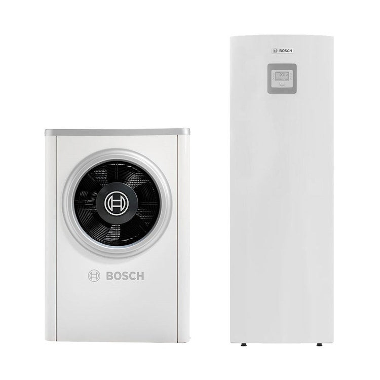 Bosch Compress 7000i AW 17t - M Externe reversible Luft/Wasser-Wärmepumpe dreiphasig AW 17t und Innengerät mit integriertem monovalentem Speicher AWM 13-17 7735252209