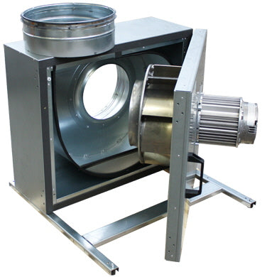 Systemair KBR 355EC-K – Radial-Küchenventilator, Rohr 355 mm, 298 W, 230 V