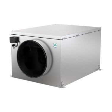 Systemair KVK Silent 315 EC – Schallgedämmter Kanalventilator, EC-Motor, Rohr 315 mm, 230 V