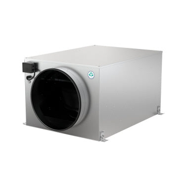 Systemair KVK Slim 500 EC – Schallgedämmter Kanalventilator, EC-Motor, Rohr 500 mm, 230 V