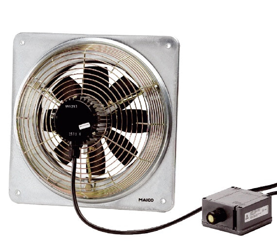 Maico DZQ 45/4 B Ex t – Explosionsgeschützter Axial-Wandventilator, 450 mm, 6400 m³/h, 400 V, ATEX (Staub)