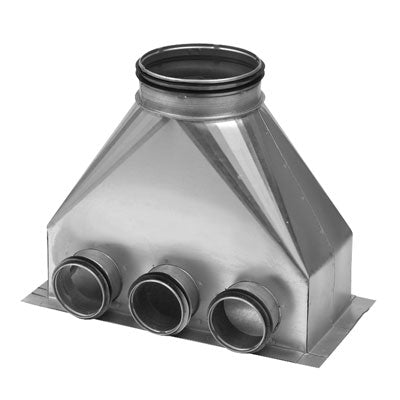 Lindab MCWU 125 63 2 – Luftverteiler, Rohr 125 mm