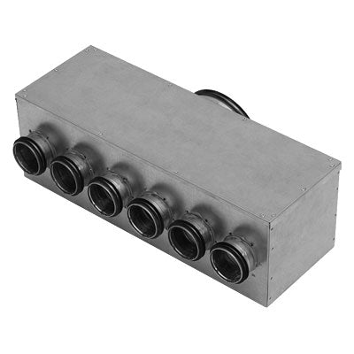 Lindab MHU 125 63 6 – Luftverteiler, Anschluss Ø 125 mm