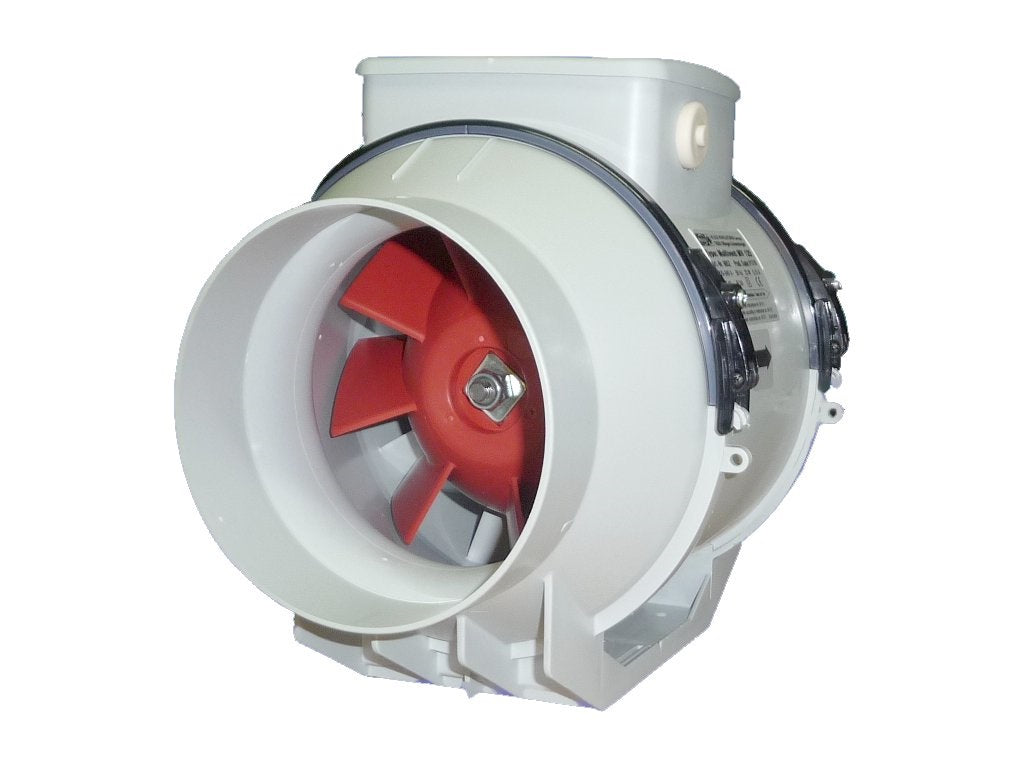 Helios MultiVent MV EC 200 – Diagonal-Rohrventilator, Ø 200 mm, EC-Motor