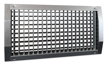 Systemair NOVA C 1 1000x100 R1 315 – Lüftungsgitter einreihig für Rundkanal, 1000x100 mm