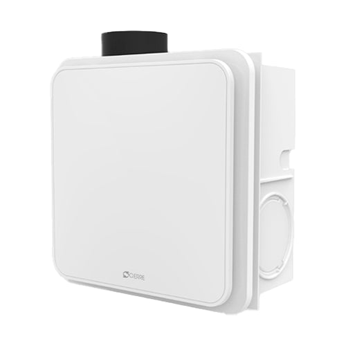 O.ERRE FLAT-E IN 100 – Radialventilator, Rohr 80 mm, 110 m³/h, 9 W