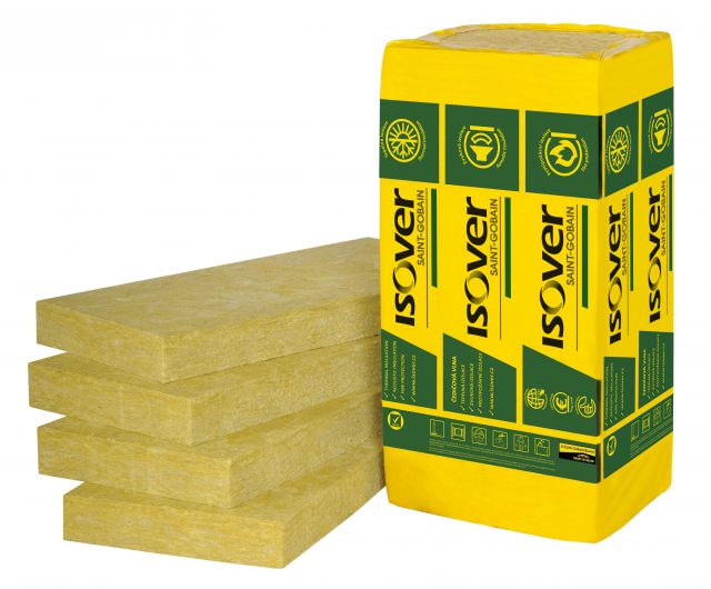 Isover ORSTECH 65 H 40 – Dämmplatte, alukaschiert, 40 mm, bis 620 °C