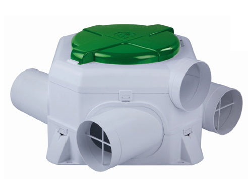 Soler & Palau OZEO-E Ecowatt Control CO2 – Radialventilator, 407 m³/h, 48 W, EC-Motor