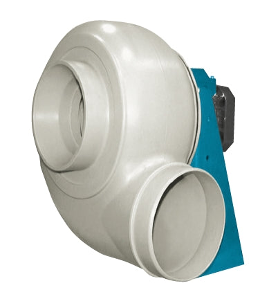 Venplast P 204 230V PTC PP – Radialventilator, säurebeständig, Ø 160 mm, 550 m³/h, 120 W
