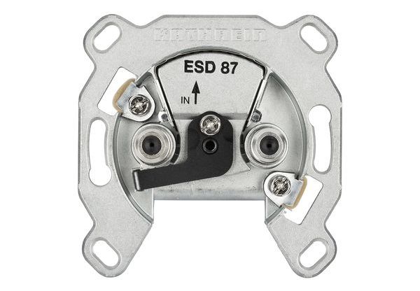 KATHREIN Digital Systems Breitband-Einzelanschlussdose ESD 87 2-Loch -Art. 21110036
