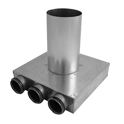 Lindab PLVCU 125 63 3 – Plenumkasten, Anschluss 125 mm