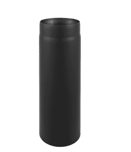 Spiroflex Ofenrohr schwarz Ø 150 mm, 0,5 m