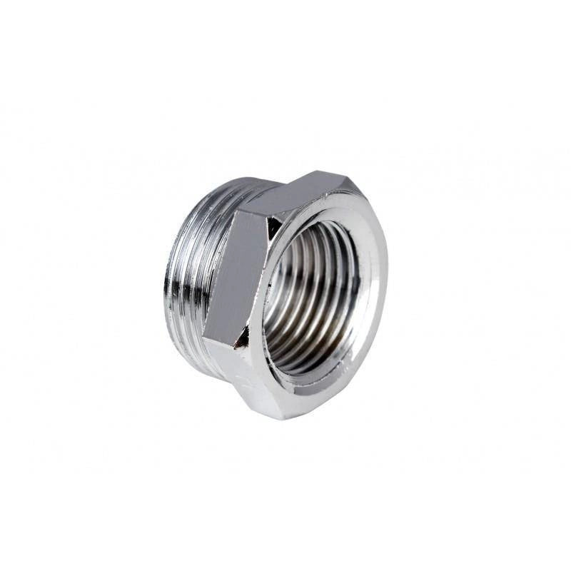 Hydroland Reduzierstück 3/4″ x 1/2″, verchromt