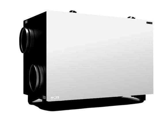 Spiroflex Vent Clear HC6 HE Basic Lüftungsgerät mit Wärmerückgewinnung, horizontal