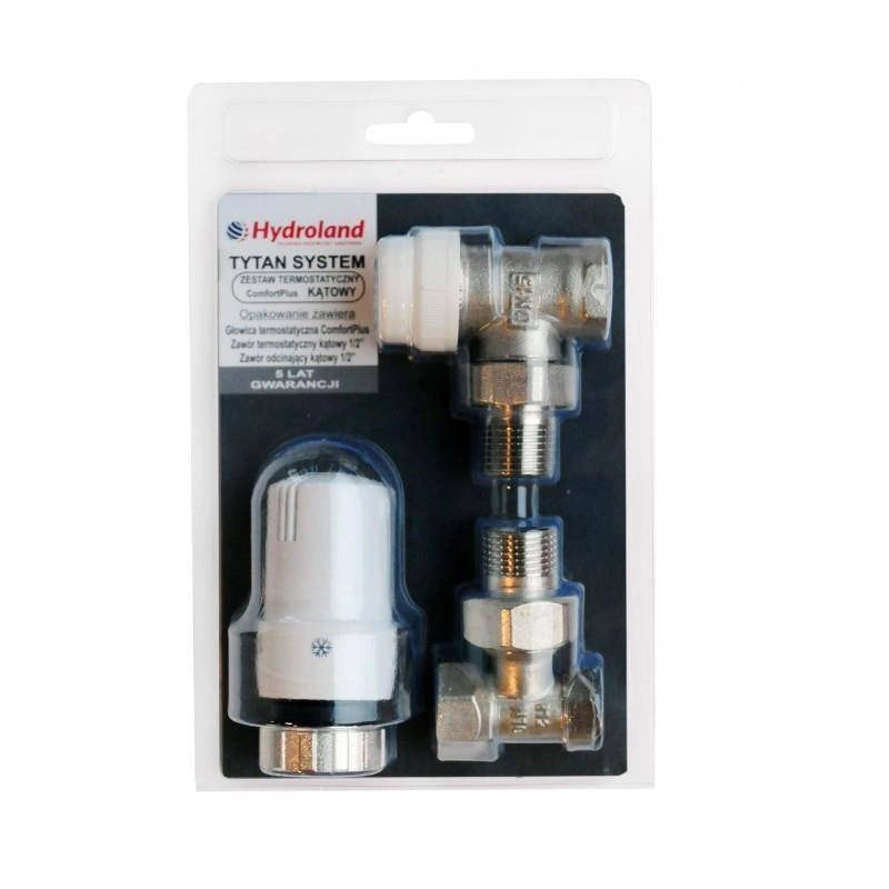 Hydroland Comfort Plus Thermostat-Set, Eckform