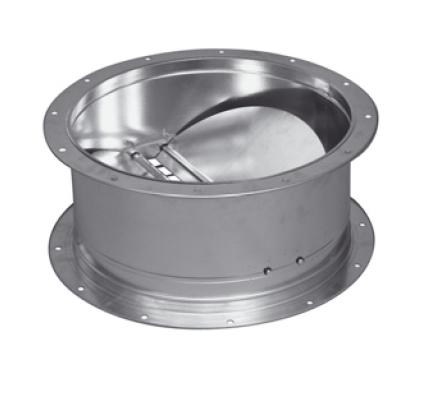 Soler & Palau JCA 435 – Rückschlagklappe für Dachventilatoren, Rohr 250 mm