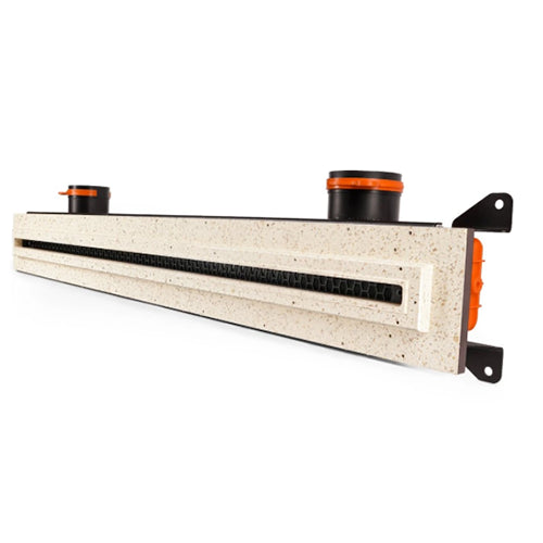 Ergovent Lineo Pro Single 75 mm – Schlitzdiffusor