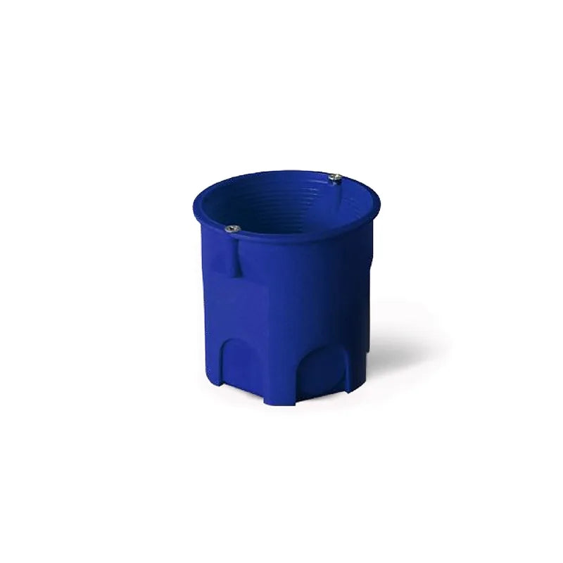 Hornisse Unterputzdose, blau