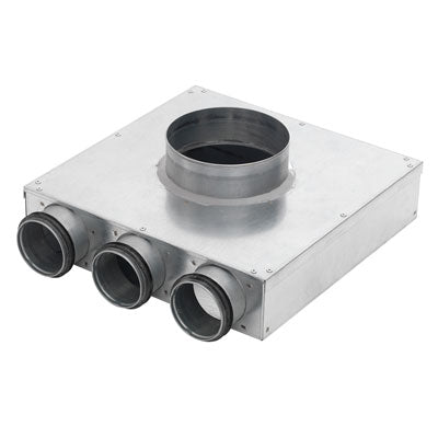 Lindab PVCU 125 63 1 – Plenumkasten, Anschluss 125 mm