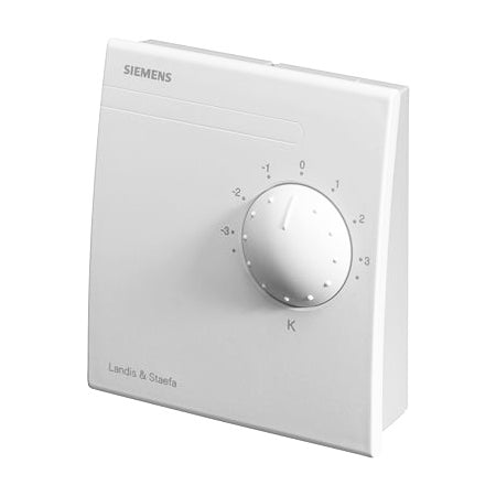 Siemens QAA27 – Raumtemperaturfühler, passiv, mit Sollwerteinstellung