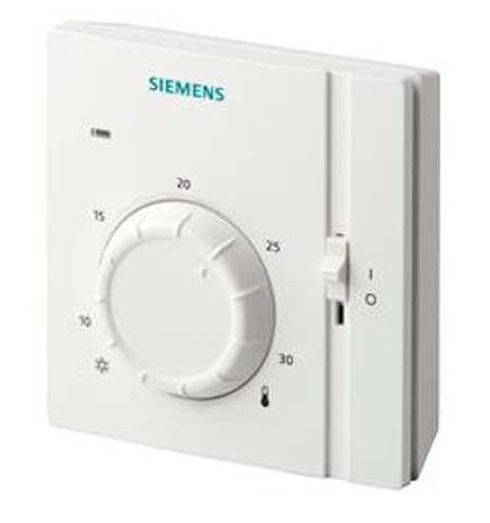 Siemens RAA 31.16 – Raumthermostat mit Ein/Aus-Schalter, 8–30 °C