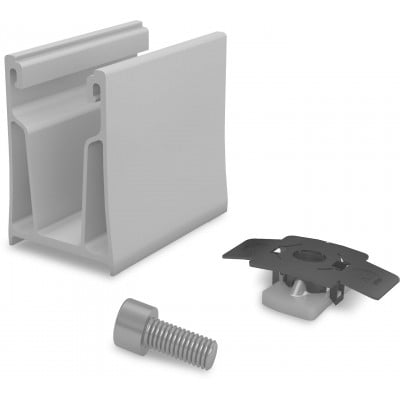 K2 Systems RailUp Set, Aluminium, für Steildach