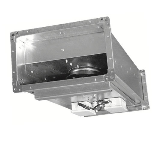 Remak RE 50-25/28-SE – Radialventilator für Rechteckkanäle, 500x250 mm, 2.144 m³/h, 168 W, 230 V
