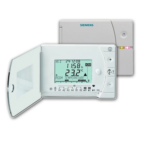 Siemens REV24RF/SET – Funk-Raumthermostat mit Wochenprogramm, Set