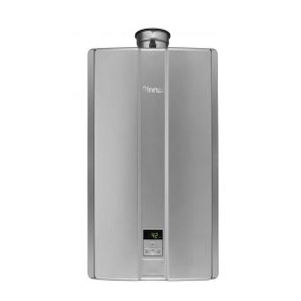 Rinnai Kondensationswarmwasserbereiter Infinity N32i für den Innenbereich mit Abgaskit