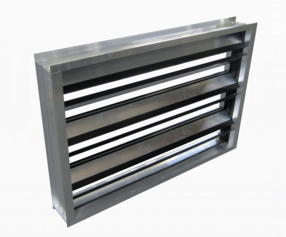 Mandík RKALM 500x250 .01 – Regelklappe aus Aluminium, 500x250 mm, Handbetätigung