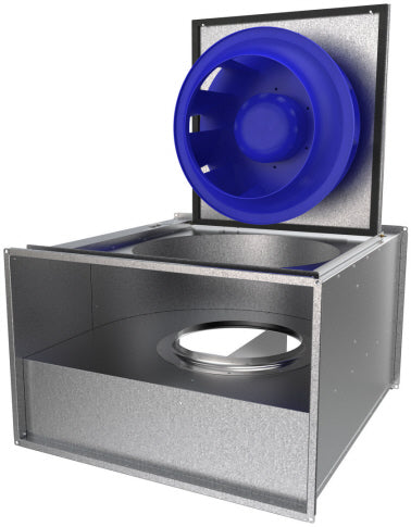 Systemair RS 70-40 L1 sileo – Radial-Kanalventilator, Rechteckkanal 700 × 400 mm, 4295 m³/h